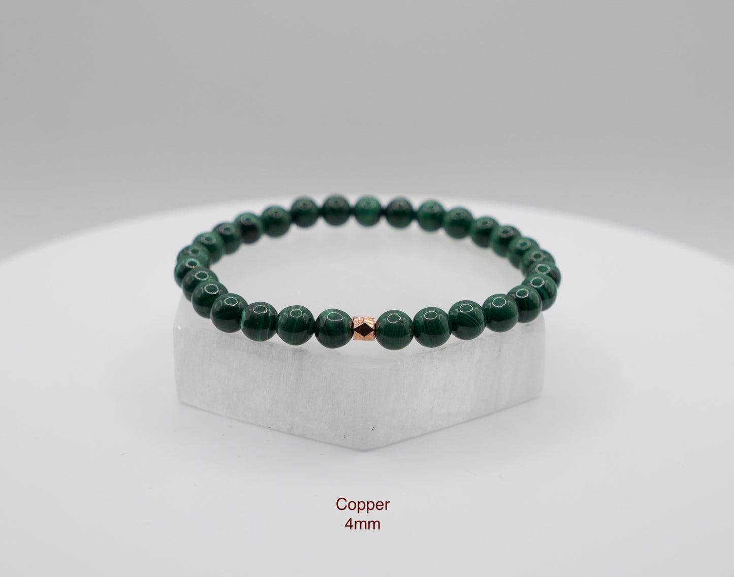 Malachite Bracelet | Willpower | Stone of Transformation | Deep Energy Cleanse | Amplifier | Emotional Healing | Handcrafted