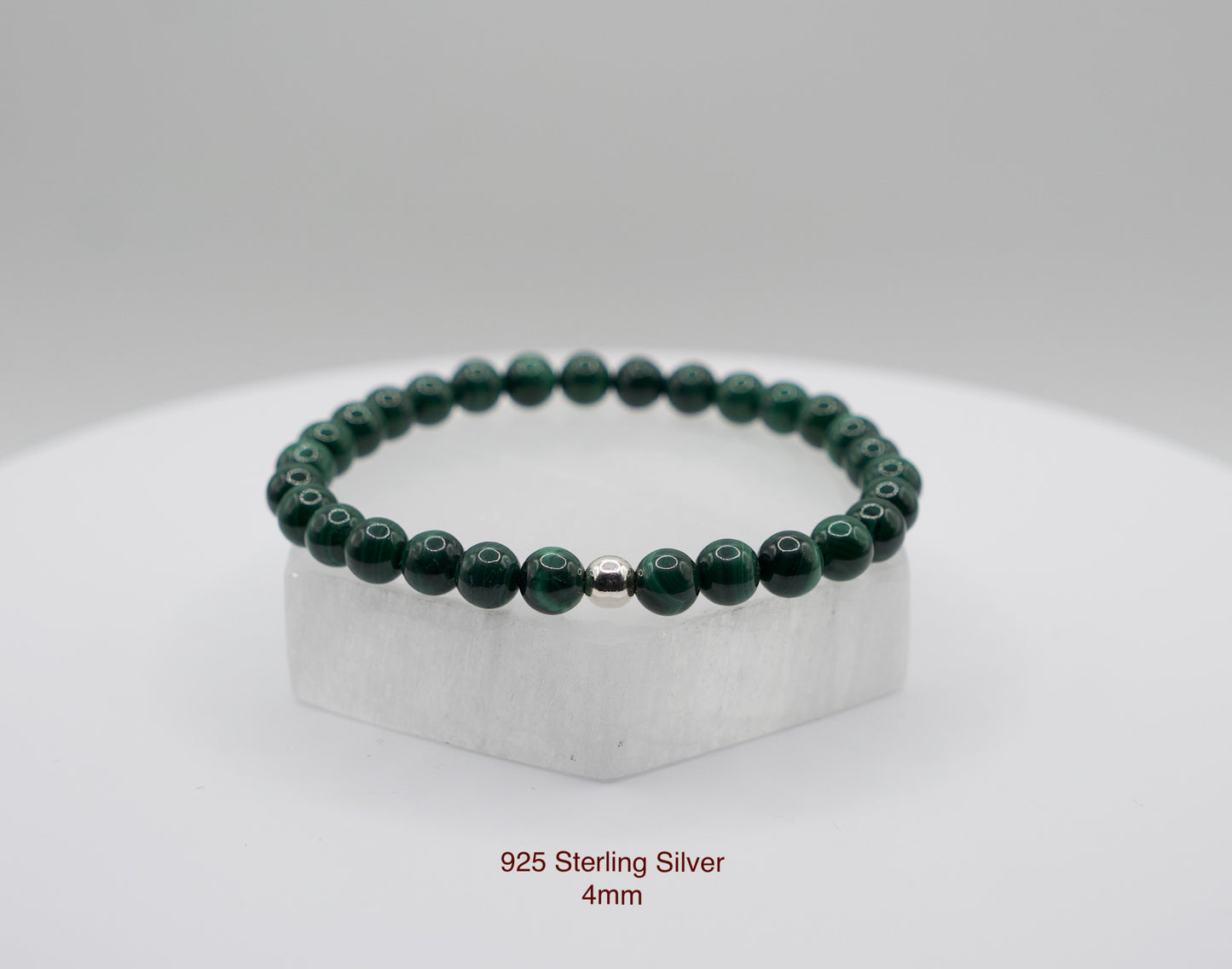 Malachite Bracelet | Willpower | Stone of Transformation | Deep Energy Cleanse | Amplifier | Emotional Healing | Handcrafted