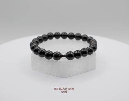 Shungite Bracelet | EMF Protection | Stone of Healing | Adaptogen | Grounding | Handcrafted